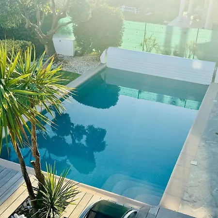 Les Amandines 110 M2 Swimming Pool, Sea View Air Conditioning Villa