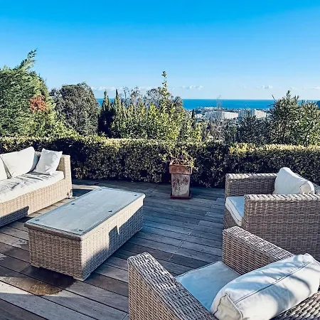 Les Amandines 110 M2 Swimming Pool, Sea View Air Conditioning Mandelieu