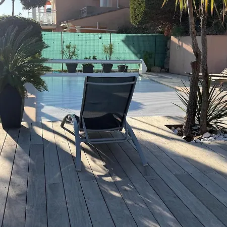 Les Amandines 110 M2 Swimming Pool, Sea View Air Conditioning *