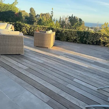 Les Amandines 110 M2 Swimming Pool, Sea View Air Conditioning *