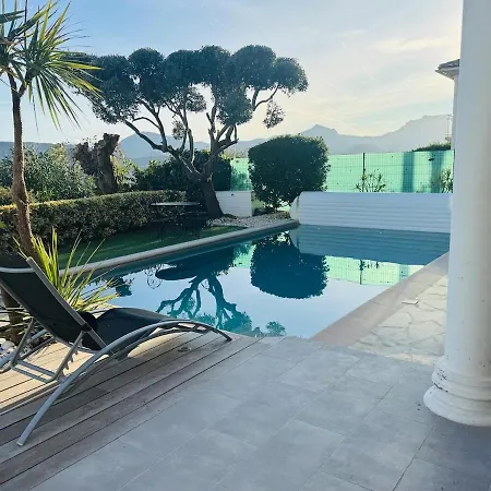 Vila Les Amandines 110 M2 Swimming Pool, Sea View Air Conditioning *