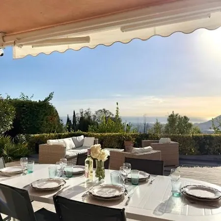 Les Amandines 110 M2 Swimming Pool, Sea View Air Conditioning Vila *