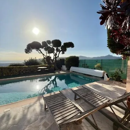 Les Amandines 110 M2 Swimming Pool, Sea View Air Conditioning * Mandelieu