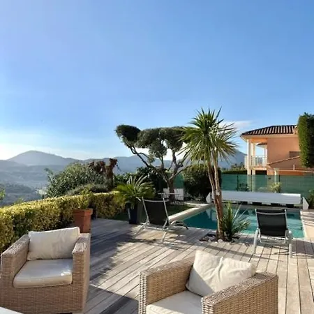 Les Amandines 110 M2 Swimming Pool, Sea View Air Conditioning Mandelieu
