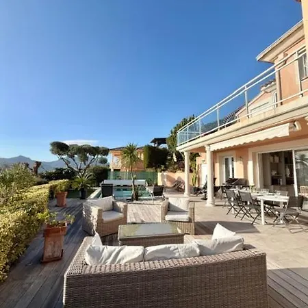 Les Amandines 110 M2 Swimming Pool, Sea View Air Conditioning Vila *