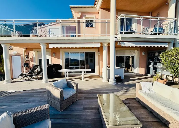 Villa Les Amandines 110 M2 Swimming Pool, Sea View Air Conditioning