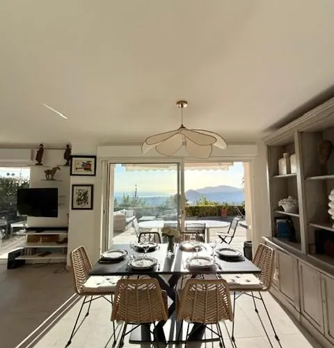 Les Amandines 110 M2 Swimming Pool, Sea View Air Conditioning Villa *