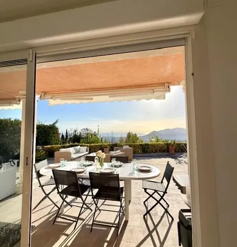 Les Amandines 110 M2 Swimming Pool, Sea View Air Conditioning Villa *