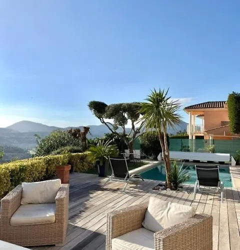 Les Amandines 110 M2 Swimming Pool, Sea View Air Conditioning Mandelieu