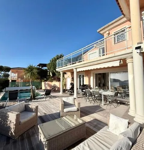 Villa Les Amandines 110 M2 Swimming Pool, Sea View Air Conditioning *